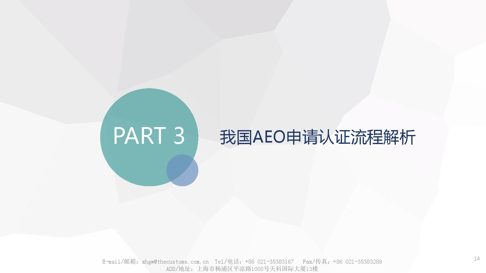 AEO認(rèn)證流程
