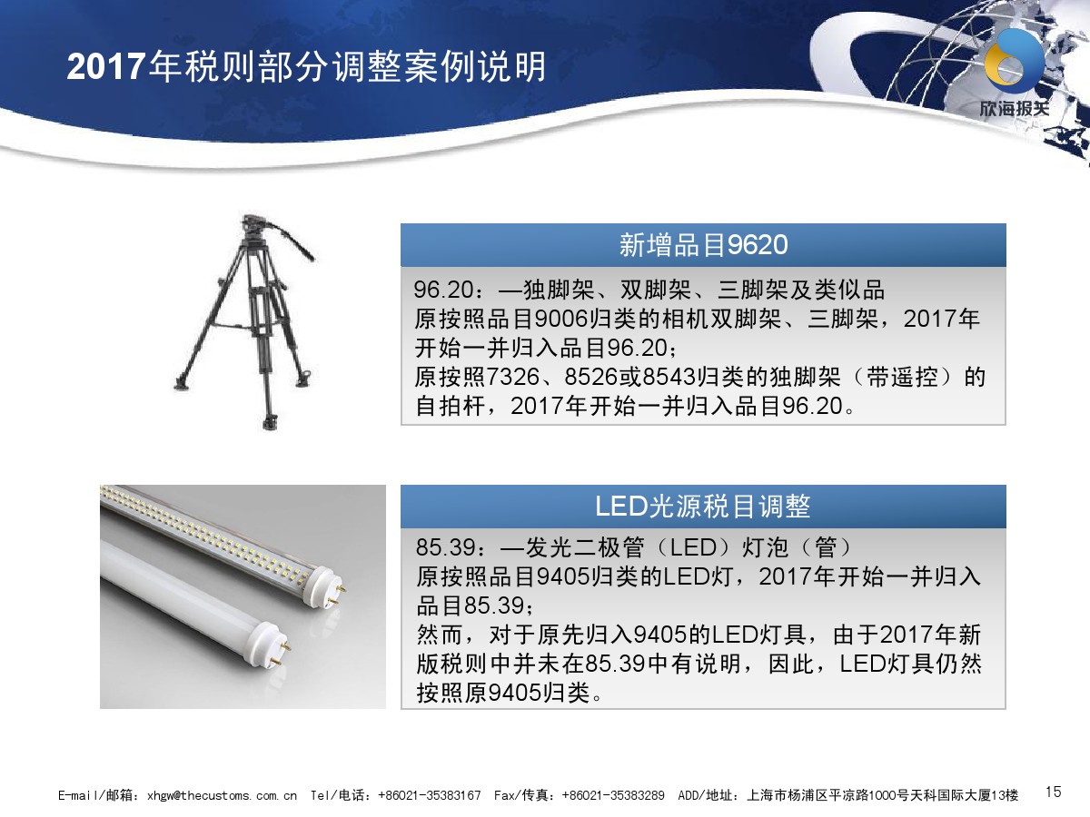 稅則調(diào)整