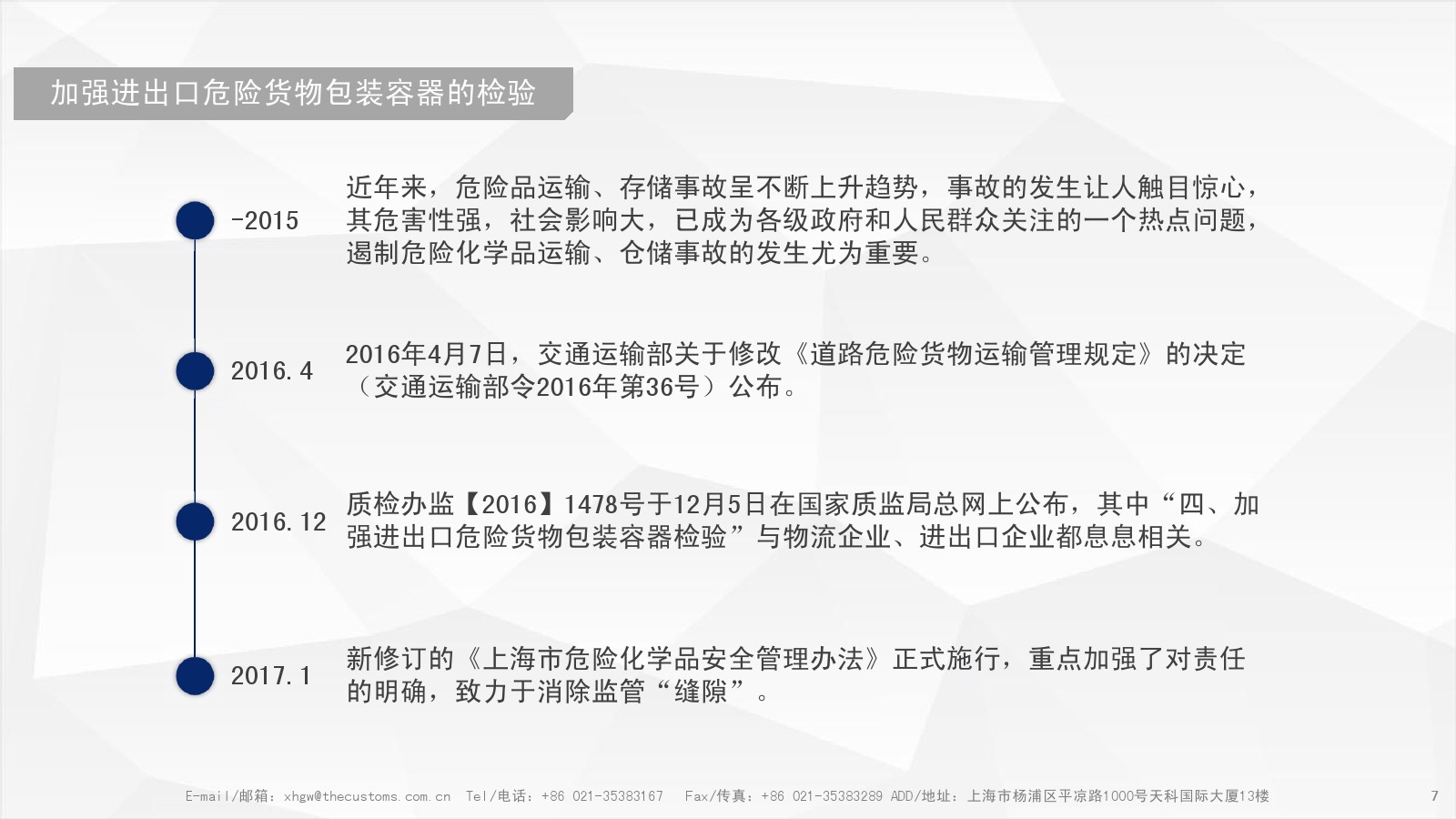 進出口危險貨物