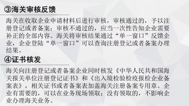 報關(guān)報檢流程