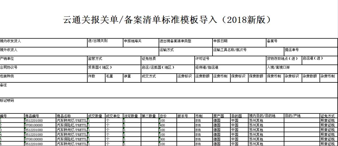 云通關(guān)報(bào)關(guān)系統(tǒng)汽車(chē)零部件商品編碼 云通關(guān)報(bào)關(guān)系統(tǒng)汽車(chē)零部件商品編碼