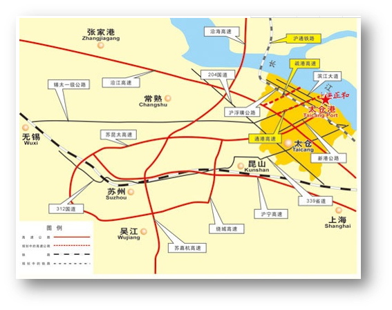 滬太通地理優(yōu)勢