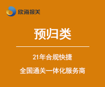 預歸類